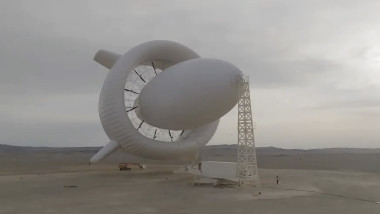 China lansează centrală eoliană gonflabilă de 3MW cu 12 turbine