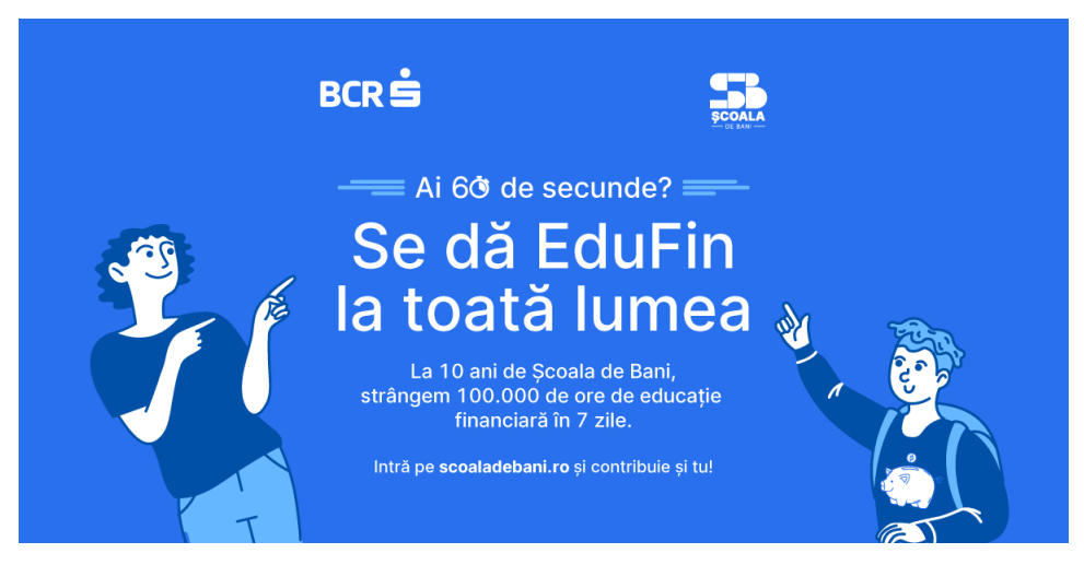 Școala de Bani, 10 ani: Românii își schimbă relația cu banii
