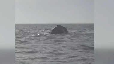 Tragedie pe mare: Noi imagini cu remorcherul scufundat lângă Midia