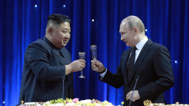 Putin îi urează lui Kim Jong Un succes după realegerea sa