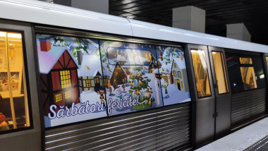 Trafic blocat la Piața Unirii 2 după o defecțiune la un tren