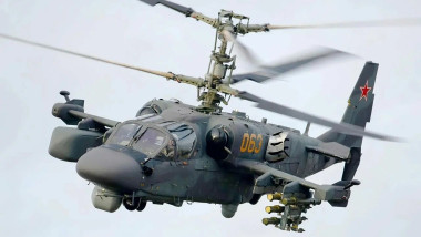 Drona ucraineană doboară elicopterul rus Ka-52, echipajul atacat din nou
