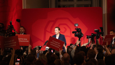 Mette Frederiksen în frunte după alegerile anticipate din Danemarca