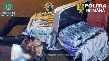 Italian arestat la Nădlac cu 31 kg de canabis descoperite în mașină