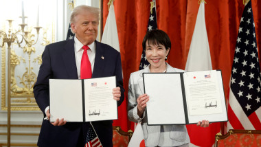 Trump și Takaichi discută sprijinul Japoniei la Casa Albă pe fondul tensiunilor cu Iranul