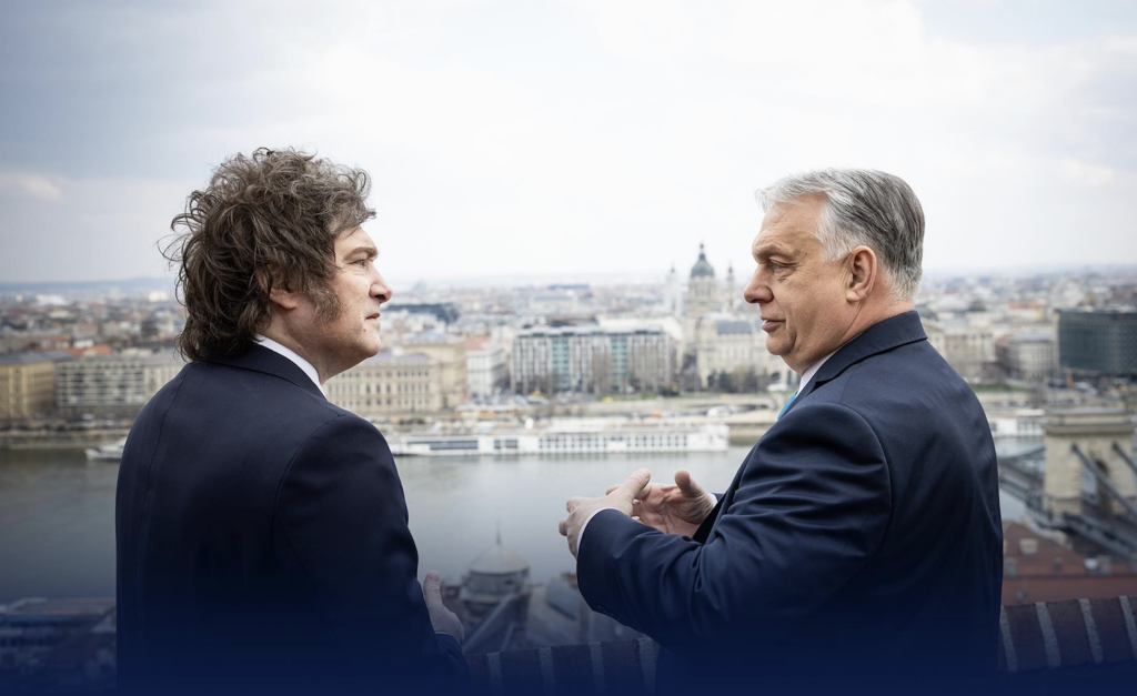 Milei, la Budapesta, pentru sprijinirea lui Orban înaintea alegerilor. Trump: Îl susțin „necondiționat”