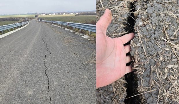 Crăpături pe A0 București, lângă Balotești: Reacția CNAIR