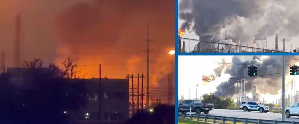 Explozie masivă la o rafinărie uriașă din Texas, populația în alertă