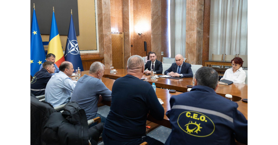 Ilie Bolojan, discuții cruciale cu minerii de la Complexul Energetic Oltenia