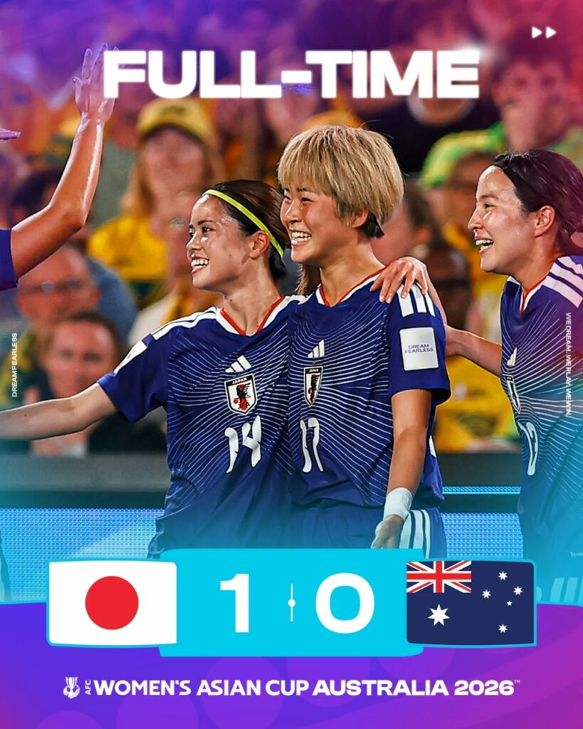 Japonia triumfă în Cupa Asiei la fotbal feminin, învingând Australia în finală