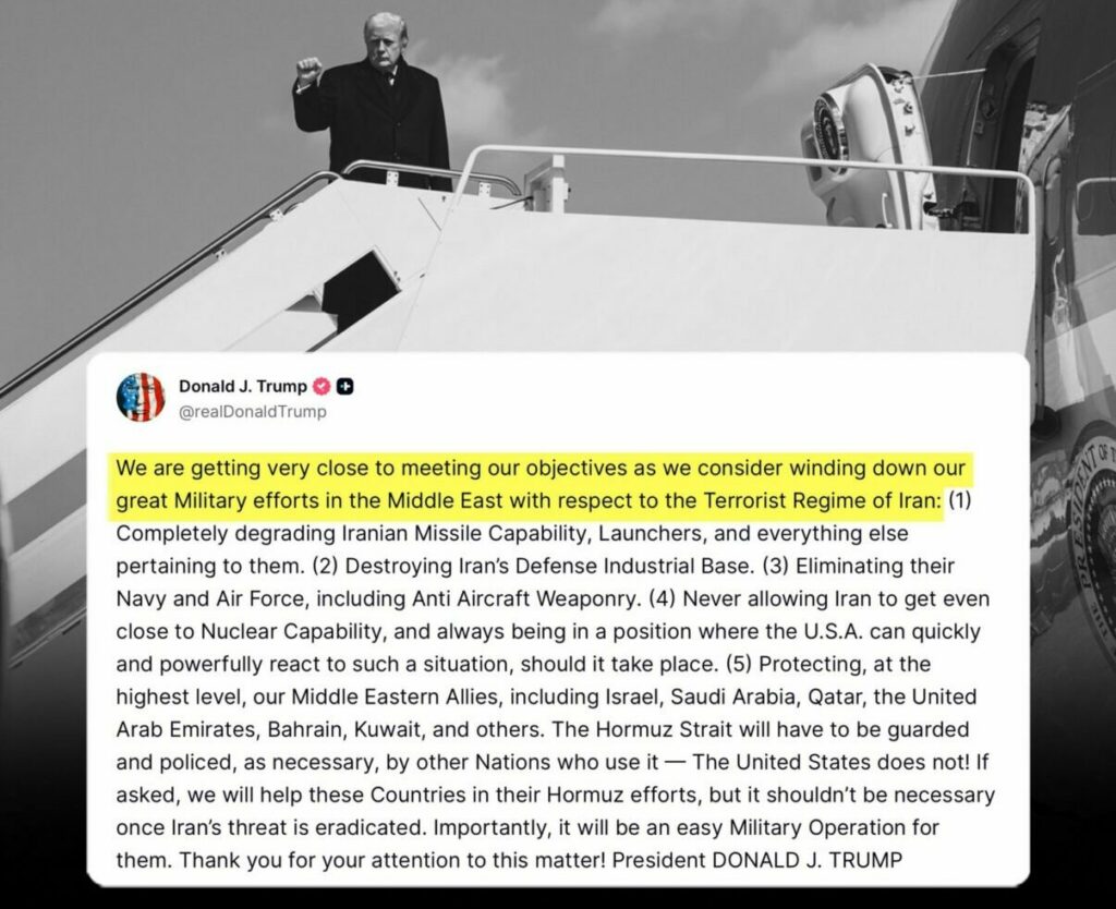 Tensiuni în creștere: Trump spune că SUA sunt aproape de victorie împotriva Iranului, bursele mondiale scad puternic