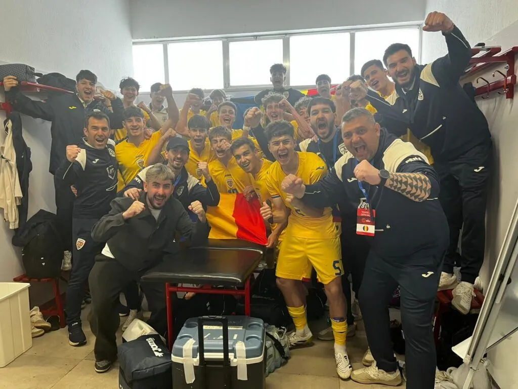România U17 învinge Portugalia, se califică în fața Italiei la Euro și Mondial