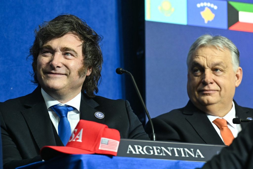 Javier Milei, președintele Argentinei, în vizită la Budapesta pentru a-l sprijini pe Viktor Orban înaintea alegerilor