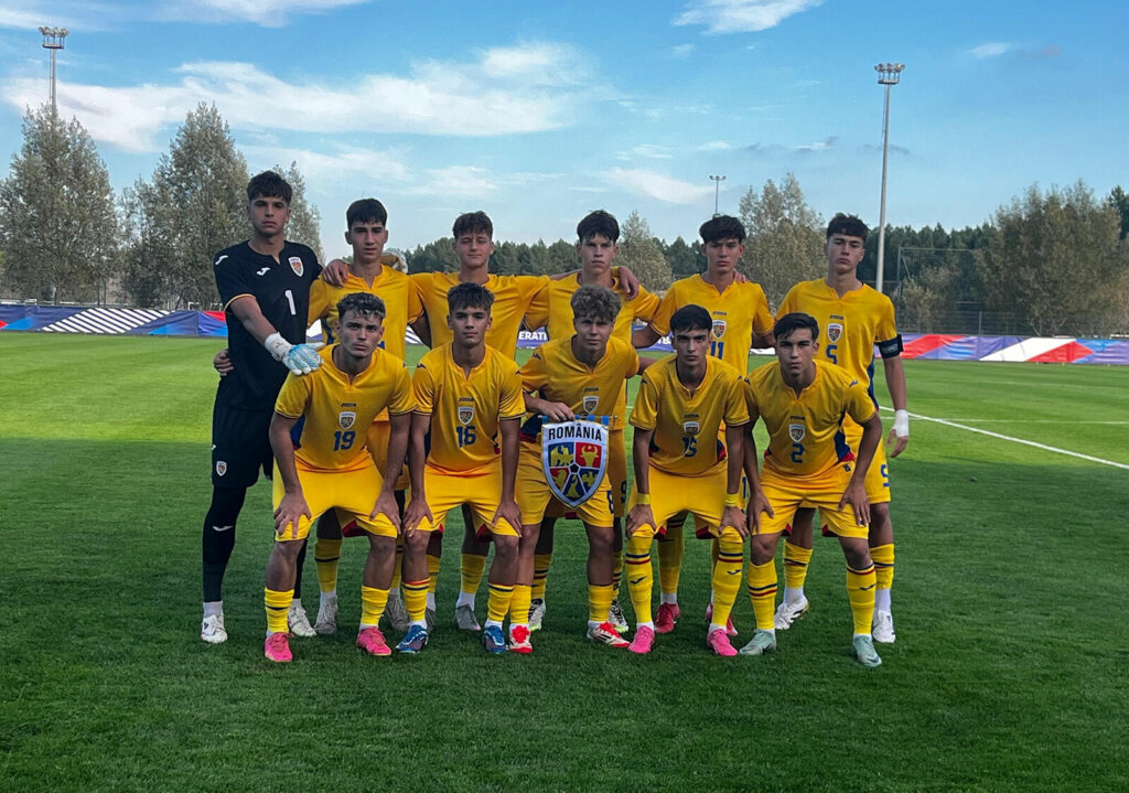 Fotbal: România U17 luptă pentru calificarea la Euro 2026 în Italia