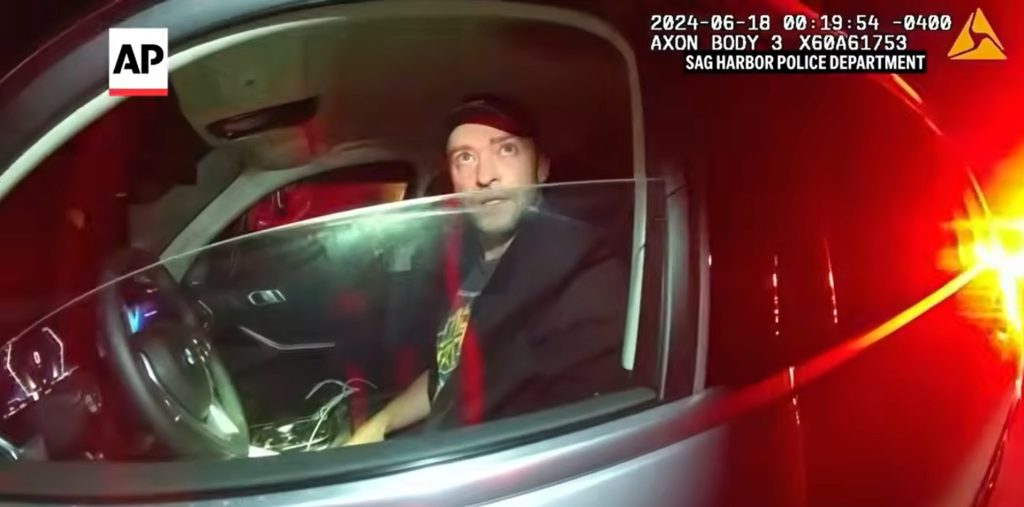 Justin Timberlake, arestat pentru conducere sub influența alcoolului | Imagini șocante