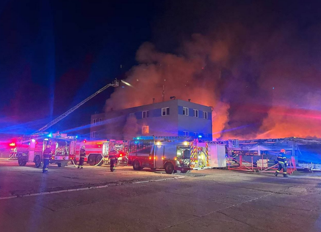 Incendiu la fabrica de drone: Cehia investighează legături cu Rusia