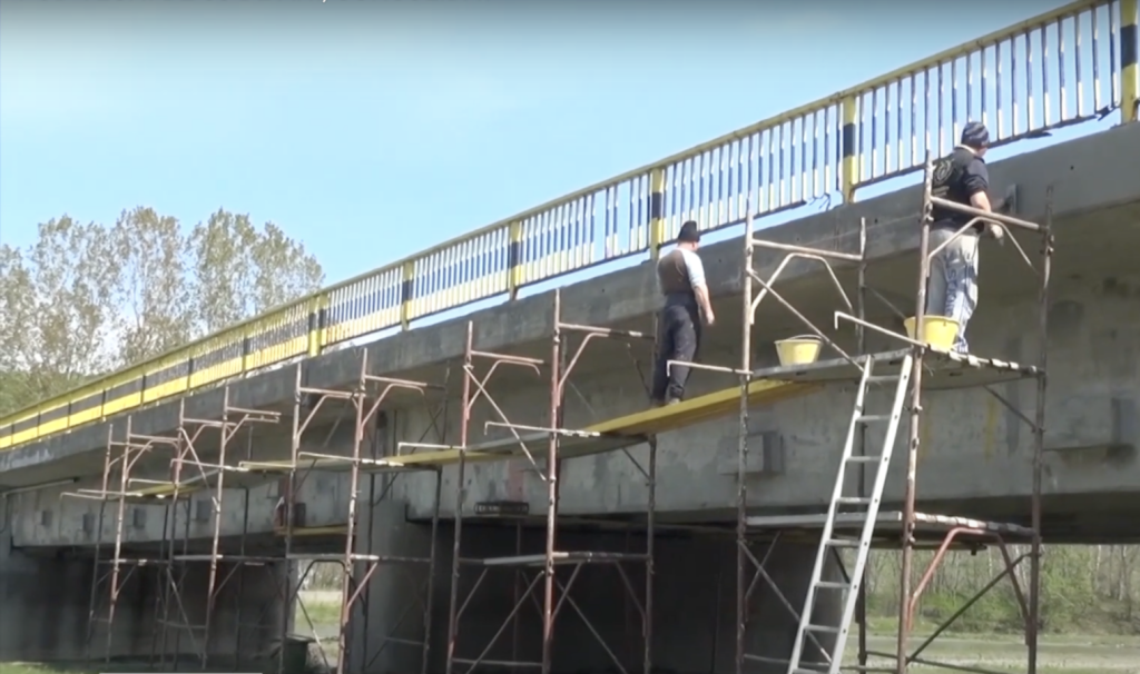 Pod rutier România-Ucraina, gata din iulie, pentru 50 milioane euro