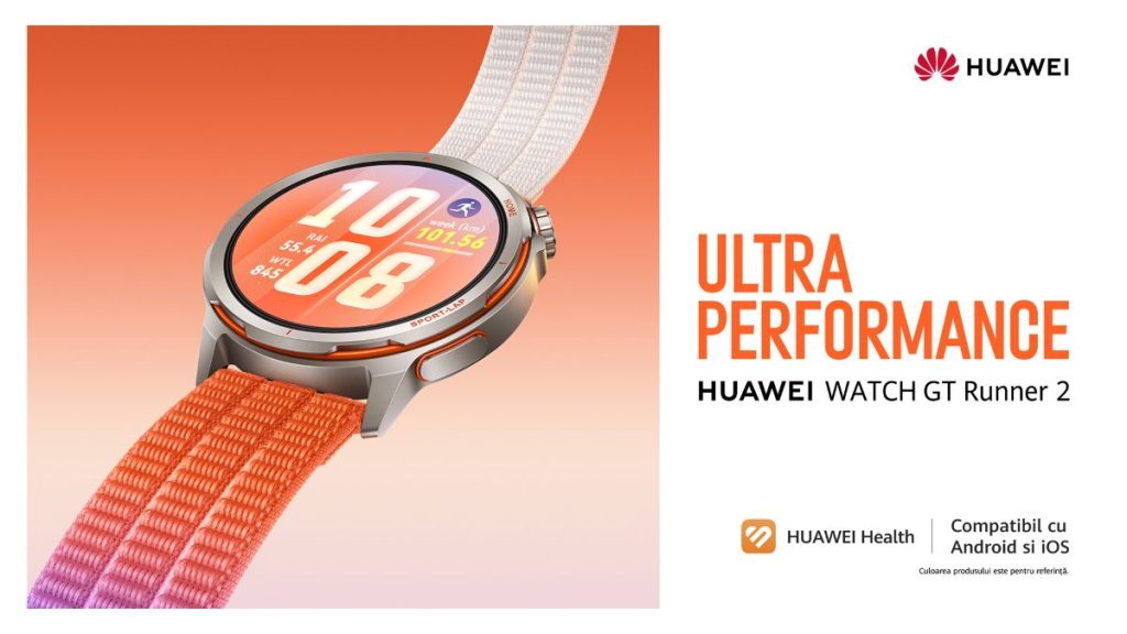 HUAWEI WATCH GT Runner 2: Precizie Științifică pentru Alergări Perfecționate