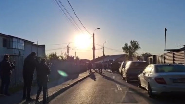 Imagini șocante din Galați: Fragmente de dronă, căzute în oraș. MApN: Incident grav