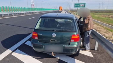 Șofer de 75 de ani: 22 km pe contrasens pe Autostrada Moldovei
