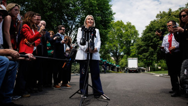 Purtătoarea de cuvânt a Casei Albe, Karoline Leavitt, intră în concediu de maternitate