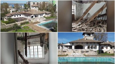Vila Regală din Mamaia, simbol în ruină, locul copilărie a lui Rege Mihai devine groapă de gunoi
