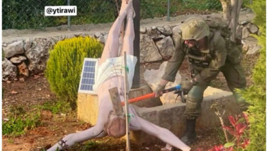 Soldat israelian reținut 30 de zile pentru deteriorarea unei statui a lui Iisus în Liban
