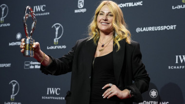 Nadia Comăneci, la 50 de ani de la „10 perfect”, primește „Oscarul sportului