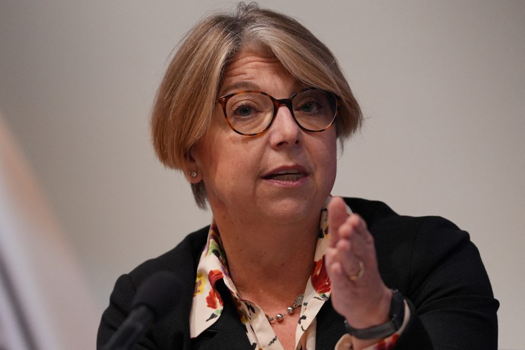 Șefa Băncii Angliei: Bursele prea sus, urmează o scădere