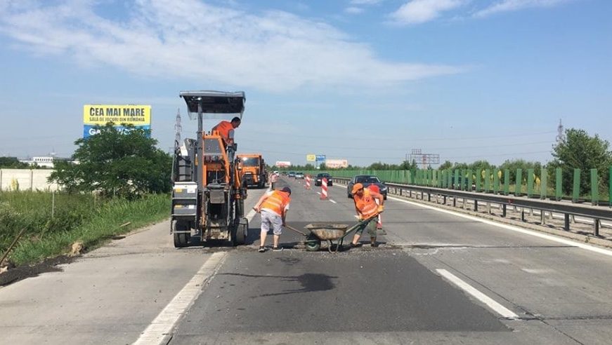 Restricţii de circulaţie joi pe A2, în zona Drajna, pentru reparaţii