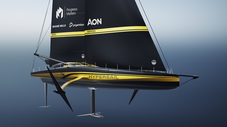 Ferrari lansează conceptul Hypersail