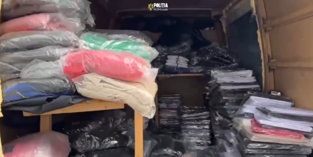 Contrabandă de 12.000 de lei: haine și parfumuri confiscate în Sectorul 2