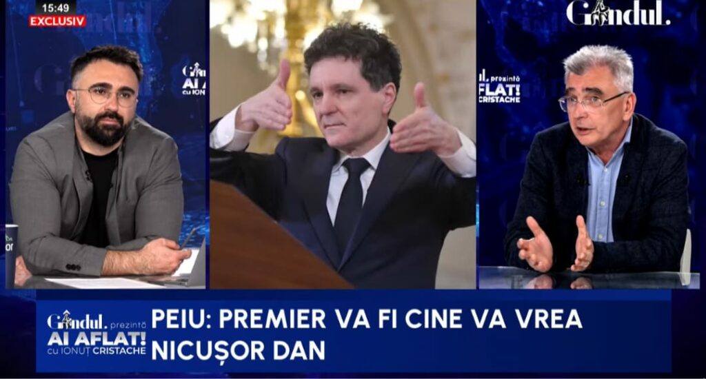 Peiu: Coaliția PSD-PNL se reface după moțiune, exclude alegeri anticipate