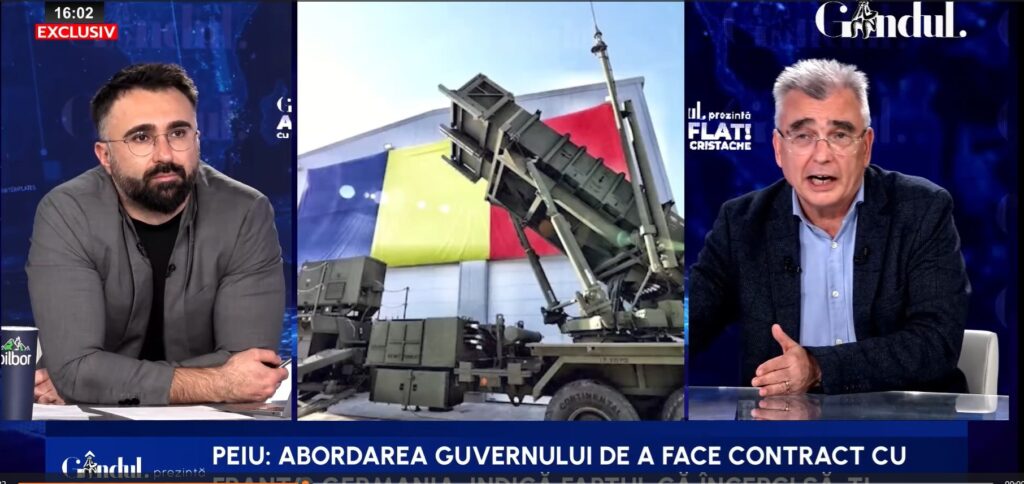 Peiu: Programele SAFE schimbă strategia de înarmare a României