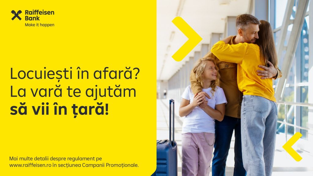 Raiffeisen lansează Contul Diaspora pentru românii din străinătate