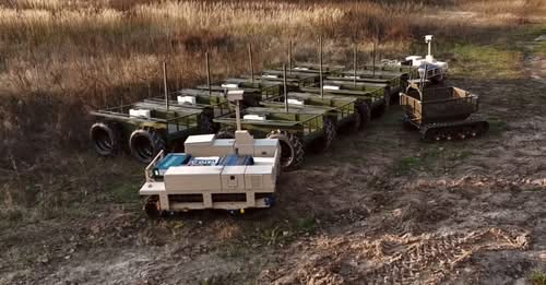 Robot ucrainean capturează soldați ruși fără foc; Zelensky: Ucraina modelează viitorul