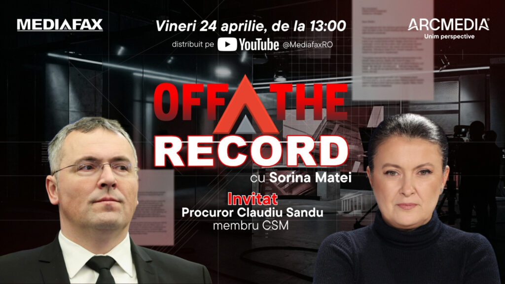 Procuror CSM Claudiu Sandu, oaspete în studio