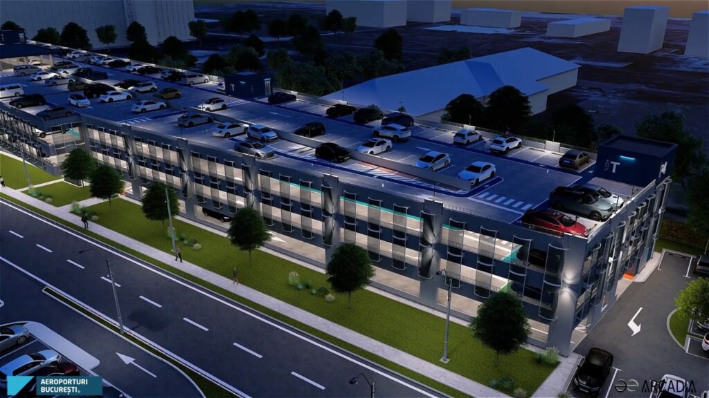 CNAB: Nouă parcare „Long Term” la Aeroportul Henri Coandă, licitație de 62,6 mil. lei