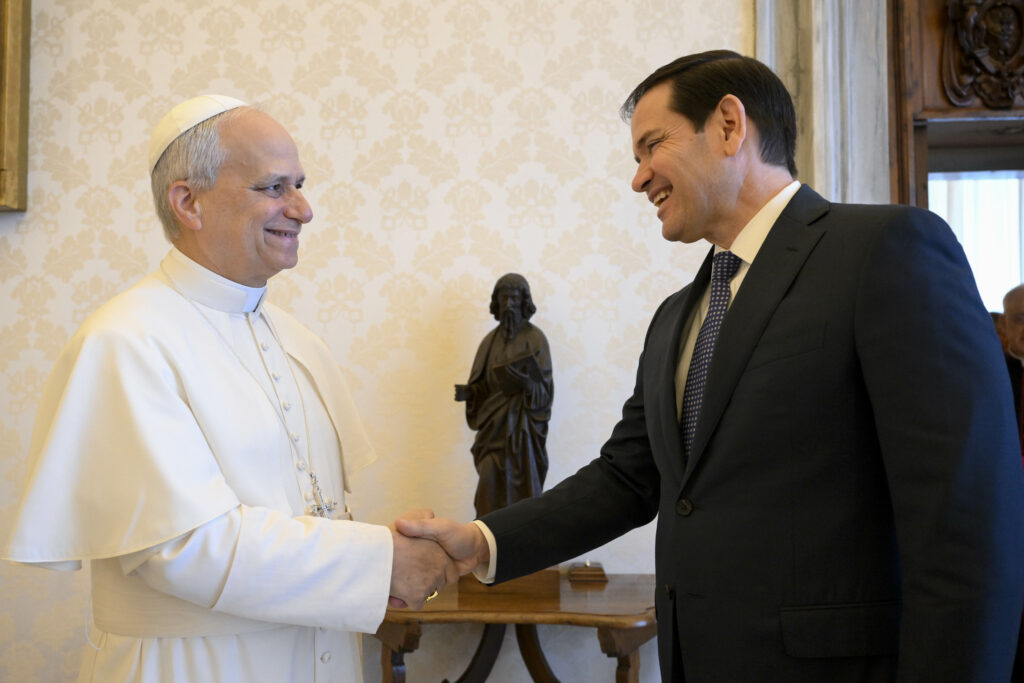 Rubio spune că vizita la Vatican nu vizează împăcarea cu Papa