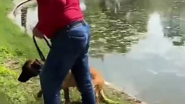 Bărbat acuzat că a vrut să-și înece câinele în lacul din Parcul Tineretului