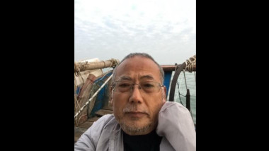Disident fuge din China în Coreea de Sud cu barcă pneumatică.