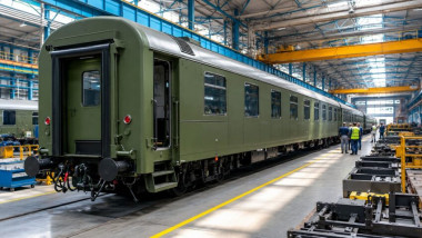 Vagoane militare pentru NATO, fabricate în România, la Arad