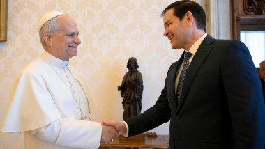 Papa Francisc și Marco Rubio, discuție directă după criticile lui Trump la adresa Papei