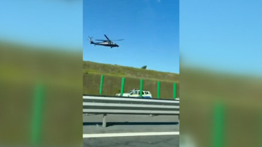 Tânăr de 19 ani, urmărit cu elicopterul pe A2 după ce s-a urcat băut la volan