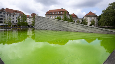 Protest „verde” în Germania: zeci de orașe vopsite de activiștii Extinction Rebellion