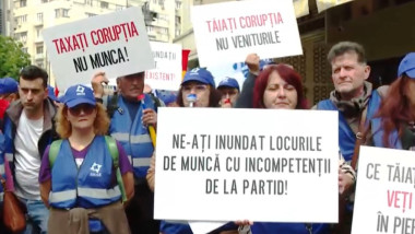 Angajații Apele Române, în protest: ”Deblocați angajările și reduceți funcțiile de conducere!”