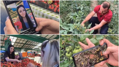 Comercianții din piețe pariază pe rețelele sociale pentru a vinde fructe și legume