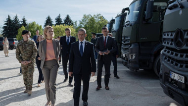 UE sprijină modernizarea armatei moldovene: Kaja Kallas, în vizită la Chişinău