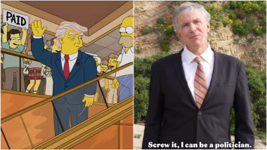 Scenaristul Simpsons care a „prezis” ascensiunea lui Trump vrea Casa Albă