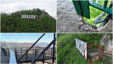 Platforma Belvedere de pe Tâmpa, închisă din cauza degradării avansate